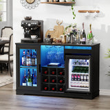 BROTTAR® 47″ All-in-One Wine & Coffee Bar Cabinet